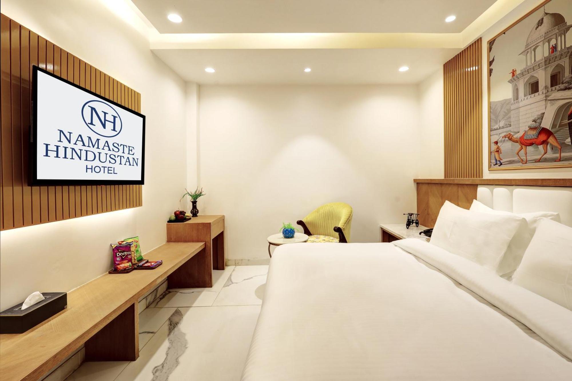 Hotel Namaste Hindustan Just A Minute Away From New Delhi Railway Station And Connaught Place 外观 照片