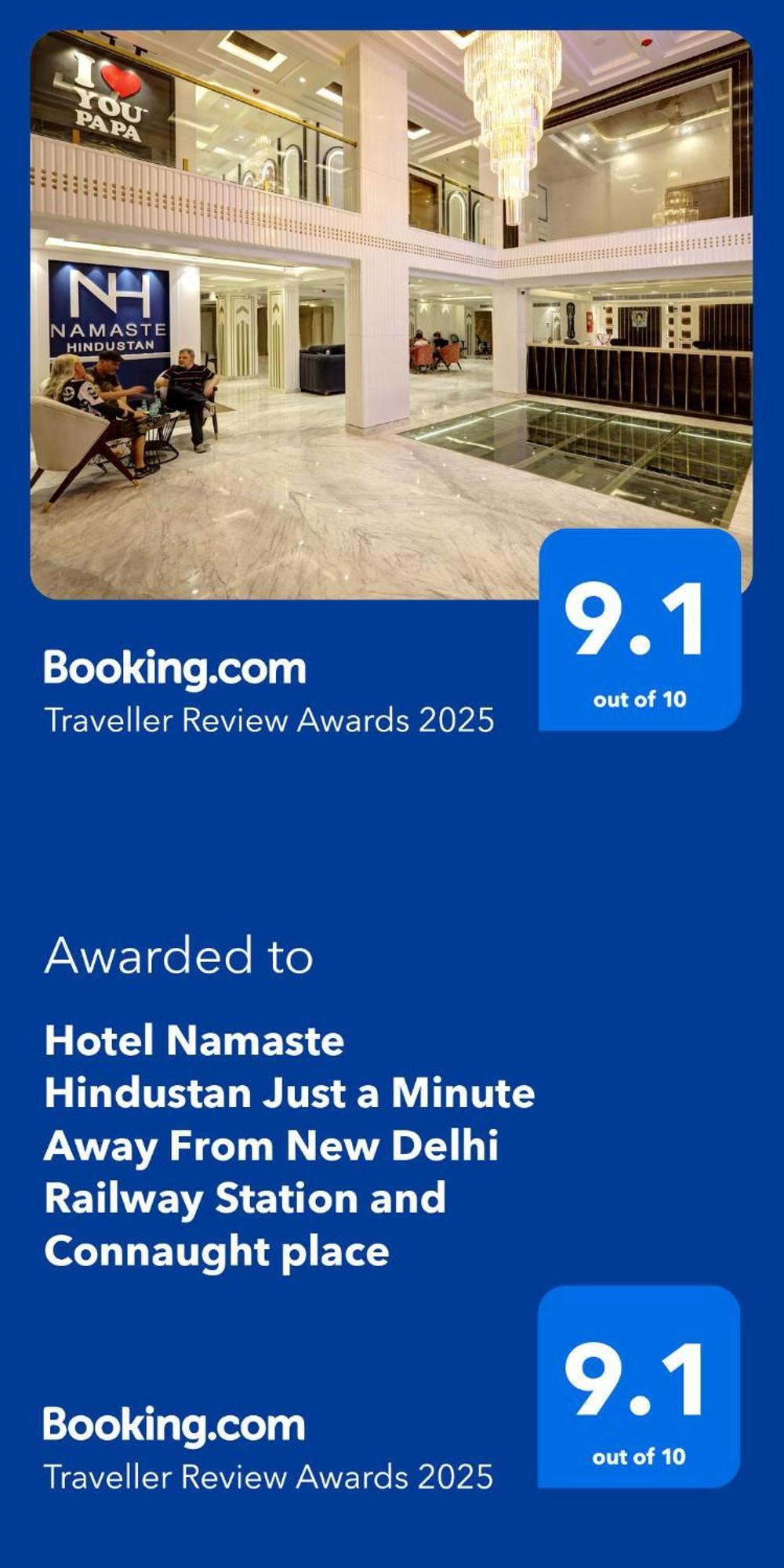 Hotel Namaste Hindustan Just A Minute Away From New Delhi Railway Station And Connaught Place 外观 照片